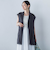 【WEB限定】フィブリルタフタロングジレ ≪手洗い可能≫