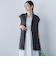 【WEB限定】フィブリルタフタロングジレ ≪手洗い可能≫