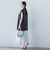 【WEB限定】フィブリルタフタロングジレ ≪手洗い可能≫