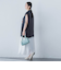 【WEB限定】フィブリルタフタロングジレ ≪手洗い可能≫