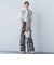 【WEB限定】フィブリルタフタロングジレ ≪手洗い可能≫