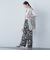 【WEB限定】フィブリルタフタロングジレ ≪手洗い可能≫