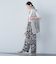 【WEB限定】フィブリルタフタロングジレ ≪手洗い可能≫