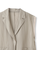 【WEB限定】フィブリルタフタロングジレ ≪手洗い可能≫