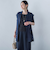 【WEB限定】フィブリルタフタロングジレ ≪手洗い可能≫