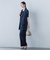 【WEB限定】フィブリルタフタロングジレ ≪手洗い可能≫