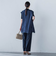 【WEB限定】フィブリルタフタロングジレ ≪手洗い可能≫