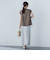 シアーリネンピンタックブラウス
