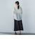 シアーリネンVネックブラウス≪手洗い可能≫