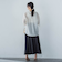 シアーリネンVネックブラウス≪手洗い可能≫