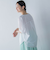 【晴れ軽】撥水UVキーネックブラウス≪UV/接触冷感/撥水性/洗濯機で洗える≫