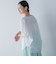 【晴れ軽】撥水UVキーネックブラウス≪UV/接触冷感/撥水性/洗濯機で洗える≫
