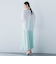 【晴れ軽】撥水UVキーネックブラウス≪UV/接触冷感/撥水性/洗濯機で洗える≫