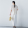エアブリーズストレートワイドパンツ≪洗濯機で洗える≫