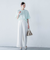 エアブリーズストレートワイドパンツ≪洗濯機で洗える≫