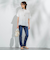 【WEB限定】ラミーギャザーブラウス≪洗濯機で洗える≫