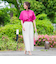 【WEB限定】ラミーギャザーブラウス≪洗濯機で洗える≫