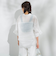 【WEB限定】ラミーシャツブラウス≪洗濯機で洗える≫
