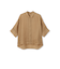 【WEB限定】ラミーシャツブラウス≪洗濯機で洗える≫
