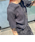【WEB限定】シアースリーブサーマルカットソー ≪手洗い可能≫