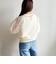 【WEB限定】リボンカットジャガードシアーブラウス