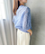 【WEB限定】リボンカットジャガードシアーブラウス