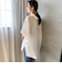 【WEB限定】ワンダーウェーブクロスシャツブラウス ≪手洗い可能≫