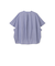 【WEB限定】キュプラ混ストライプバンドカラーブラウス ≪手洗いOK≫