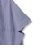 【WEB限定】キュプラ混ストライプバンドカラーブラウス ≪手洗いOK≫