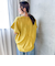 【WEB限定】レーヨンリネンポプリンVネックブラウス