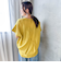 【WEB限定】レーヨンリネンポプリンVネックブラウス