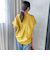 【WEB限定】レーヨンリネンポプリンVネックブラウス