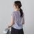 【WEB限定】シアードビーストライプタックブラウス ≪手洗い可能≫