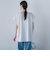 ペプラム風タックカットソー≪洗濯機で洗える≫