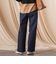 【JAPAN BLUE JEANS】デニムワイドパンツ≪洗濯機で洗える≫