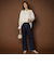 【JAPAN BLUE JEANS】デニムワイドパンツ≪洗濯機で洗える≫