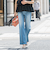 【JAPAN BLUE JEANS】デニムワイドパンツ≪洗濯機で洗える≫