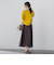 バックボタン5分袖ニット≪手洗い可能≫