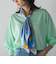 【WEB限定】【manipuri】＜シルクスカーフ88＞アンティークレシピ