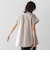 タイプライターペプラムブラウス≪洗濯機で洗える≫