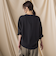 キレイ×リラックス スタンドカラーブラウス≪接触冷感/UV/洗濯機で洗える≫