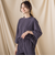 キレイ×リラックス スタンドカラーブラウス≪接触冷感/UV/洗濯機で洗える≫