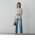 【WEB限定】フォルムスリーブバックジップトップス≪洗濯機で洗える≫