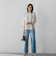 【WEB限定】フォルムスリーブバックジップトップス≪洗濯機で洗える≫