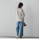 【WEB限定】フォルムスリーブバックジップトップス≪洗濯機で洗える≫