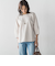 【WEB限定】フォルムスリーブバックジップトップス≪洗濯機で洗える≫