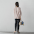 【WEB限定】フォルムスリーブバックジップトップス≪洗濯機で洗える≫