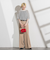【WEB限定】シアーボーダーニットプルオーバー≪手洗い可能≫