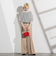 【WEB限定】シアーボーダーニットプルオーバー≪手洗い可能≫