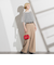 【WEB限定】シアーボーダーニットプルオーバー≪手洗い可能≫